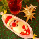 サンタさんのクリスマス☆オープンスティックおにぎり